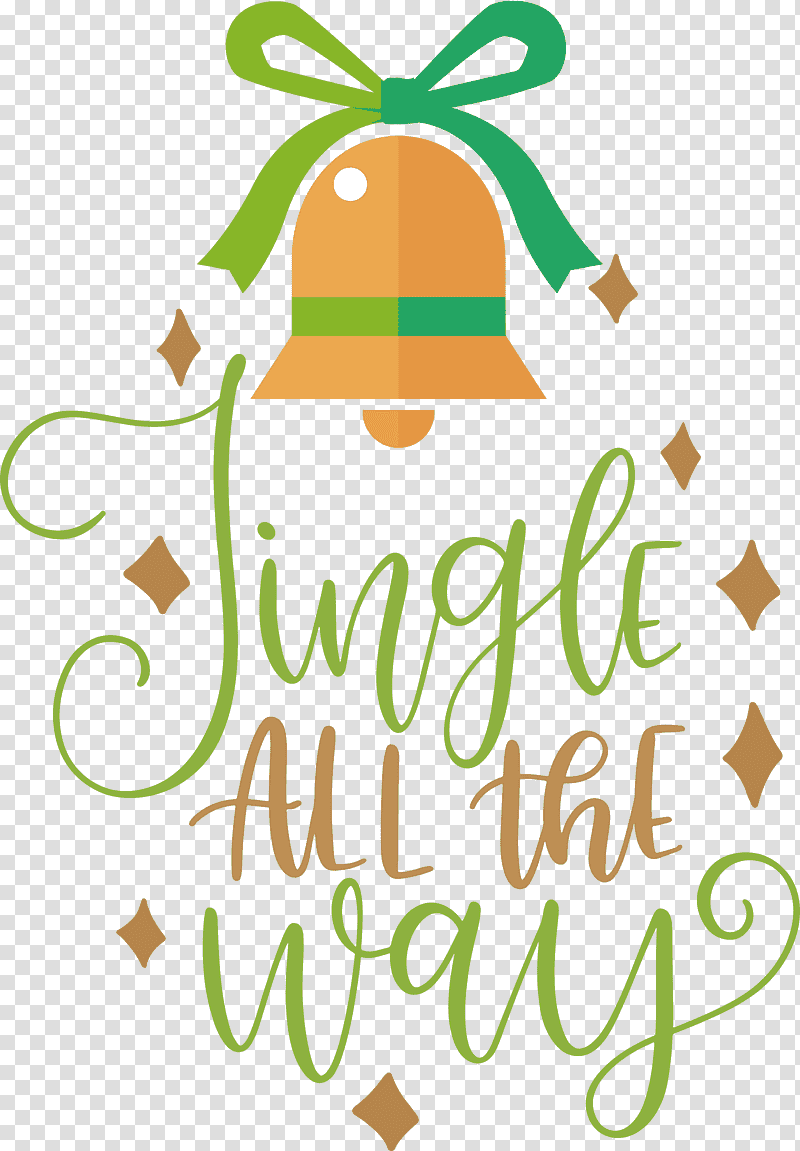 Jingle All The Way Christmas, Christmas , Watercolor Painting, Architecture, Bell, Santa Claus, Christmas Day transparent background PNG clipart