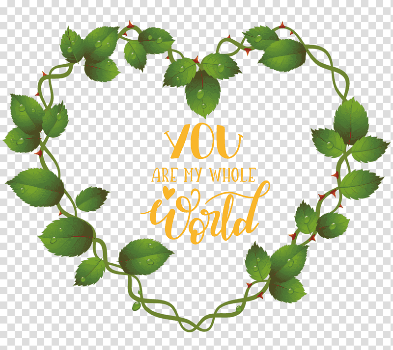 you are my whole world Valentines Day Valentine, Quotes, Rose, Heart, Flower, Floral Design, Red transparent background PNG clipart