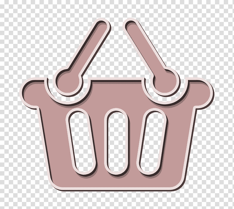 commerce icon Shopping Mall icon Basket icon, Shopping Basket Icon, Line, Meter, Cartoon, Hm, Material transparent background PNG clipart