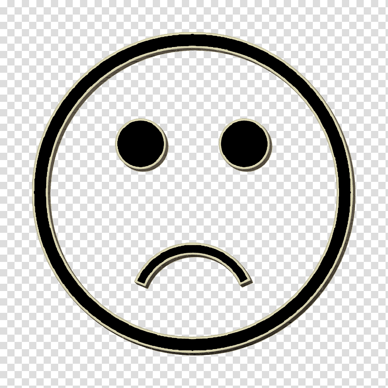 Frown emoticon icon icon Frown icon, Computer And Media 1 Icon, Emotion, Emotional Intelligence, Met Jou, Smiley, Afrikaans transparent background PNG clipart