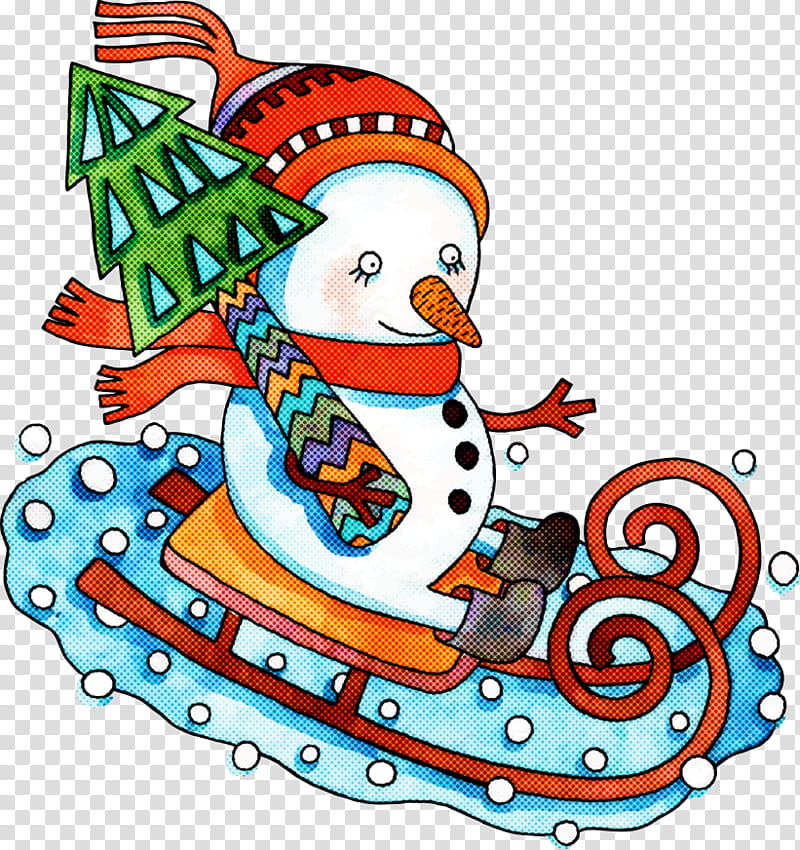 Christmas Day, Snowman, Pixel Art, Cartoon, Watercolor Painting, Adriatic 92 Cm Snow Toys Sledge transparent background PNG clipart