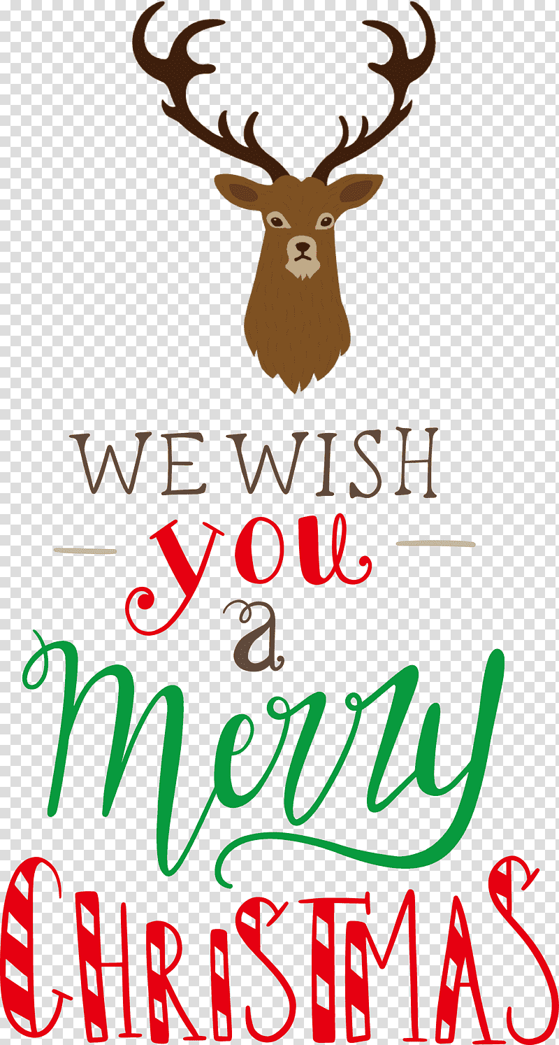 Merry Christmas We Wish You A Merry Christmas, Reindeer, Antler, Meter, Science, Biology transparent background PNG clipart