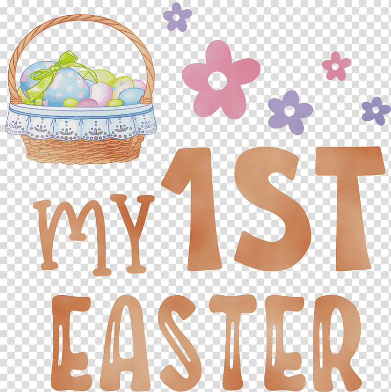 line meter number mathematics geometry, My 1st Easter, Easter Baskets, Easter Day, Watercolor, Paint, Wet Ink transparent background PNG clipart