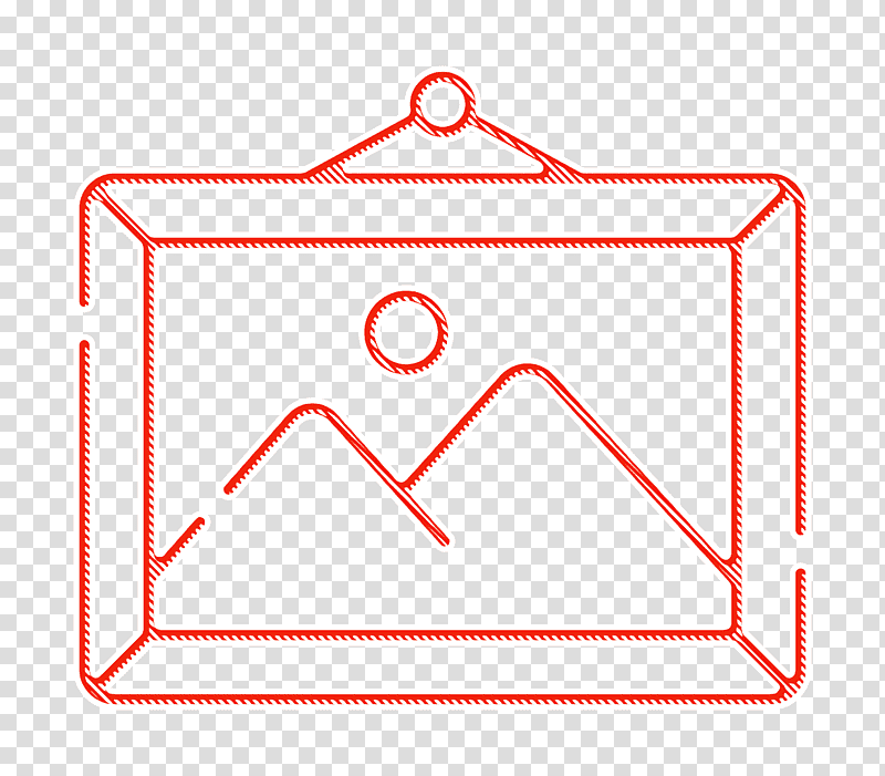 Homeware icon icon Frame icon, Icon, Tv Stand, Furniture, Drawing, Architecture, Ashley Furniture Industries transparent background PNG clipart