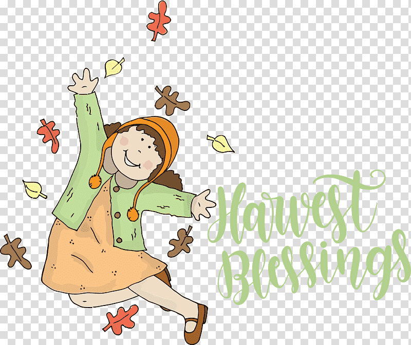 Harvest Blessings Thanksgiving Autumn, Christmas Day, Cartoon, Character, Christmas Ornament M, Tree, Meter transparent background PNG clipart
