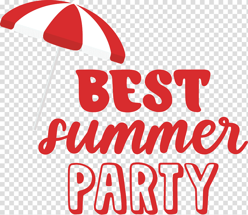 Best Summer Party Summer, Summer
, Logo, Text transparent background PNG clipart