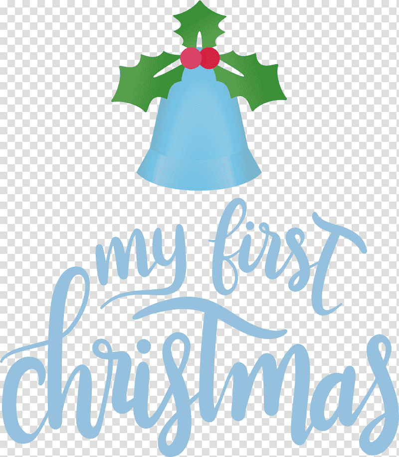 My First Christmas, Christmas Ornament, Christmas Day, Christmas Tree, Free, Santa Claus, Christmas Lights transparent background PNG clipart