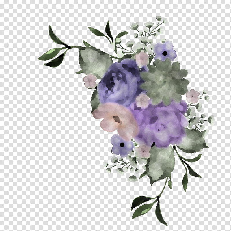 Floral design, Cut Flowers, Flower Bouquet, Purple, Plants, Science, Biology transparent background PNG clipart