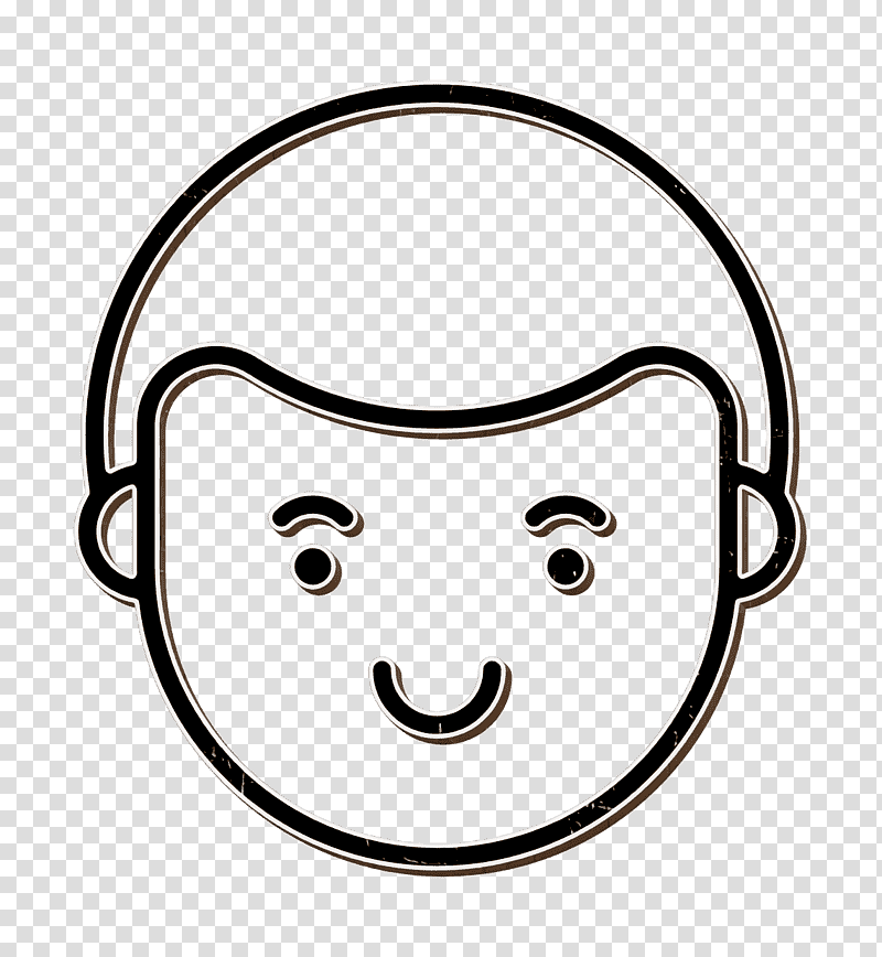 Face icon People faces icon people icon, Fat Boy Smiling Icon, Smile, Smiley, Emoticon, Facial Expression, Emoji transparent background PNG clipart