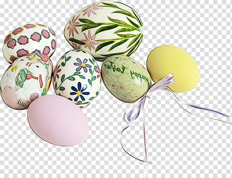 Easter egg, Watercolor, Paint, Wet Ink, Easter
, Food, Egg Shaker transparent background PNG clipart
