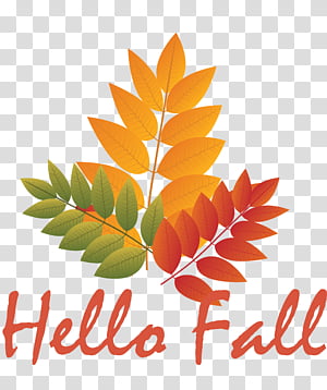 Hello Fall PNG Transparent Images Free Download, Vector Files