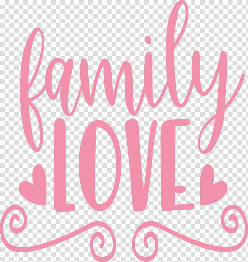 Family Day Family Love Heart, Text, Pink, Magenta, Logo transparent background PNG clipart