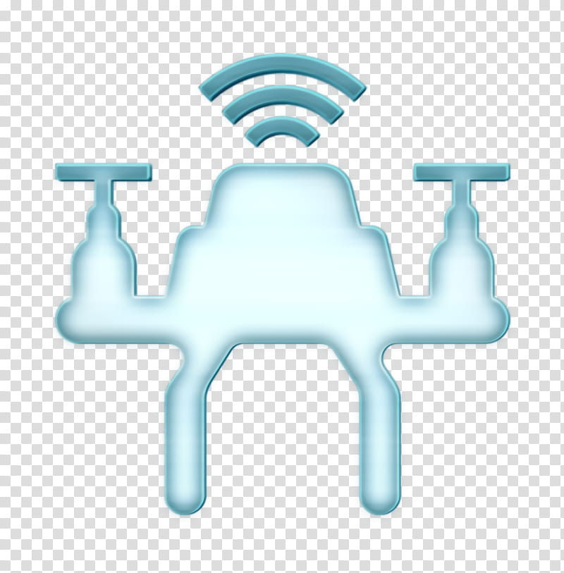 Technologies Disruption icon Drone icon, Logo transparent background PNG clipart