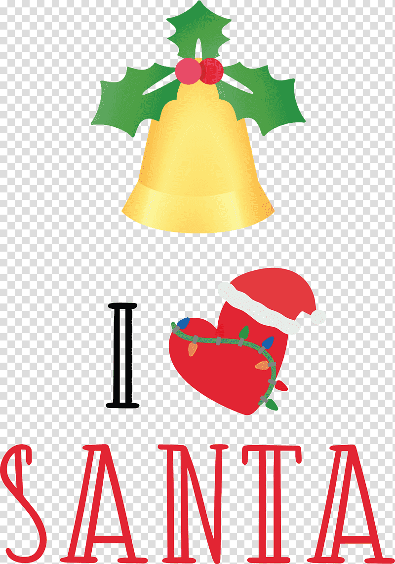 I Love Santa Santa Christmas, Christmas , Fine Arts, Cover Art, Black, Highdefinition Video, Fineart transparent background PNG clipart