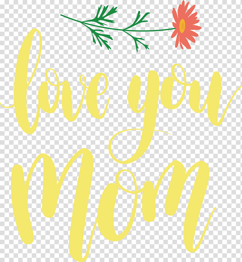 Mothers Day Super Mom Best Mom, Love Mom, Floral Design, Logo, Petal, Yellow, Meter transparent background PNG clipart