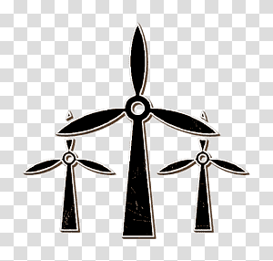 Wind mills icon Ecological icon Ecologicons icon, Tools And Utensils Icon, Wind Power, Thermal Power Station, Renewable Energy, Renewable Resource, Thermal Energy transparent background PNG clipart thumbnail