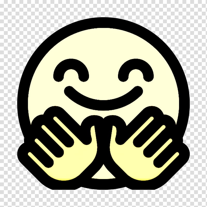 Hug icon Smiley and people icon, Emoticon, Emoji transparent background PNG clipart