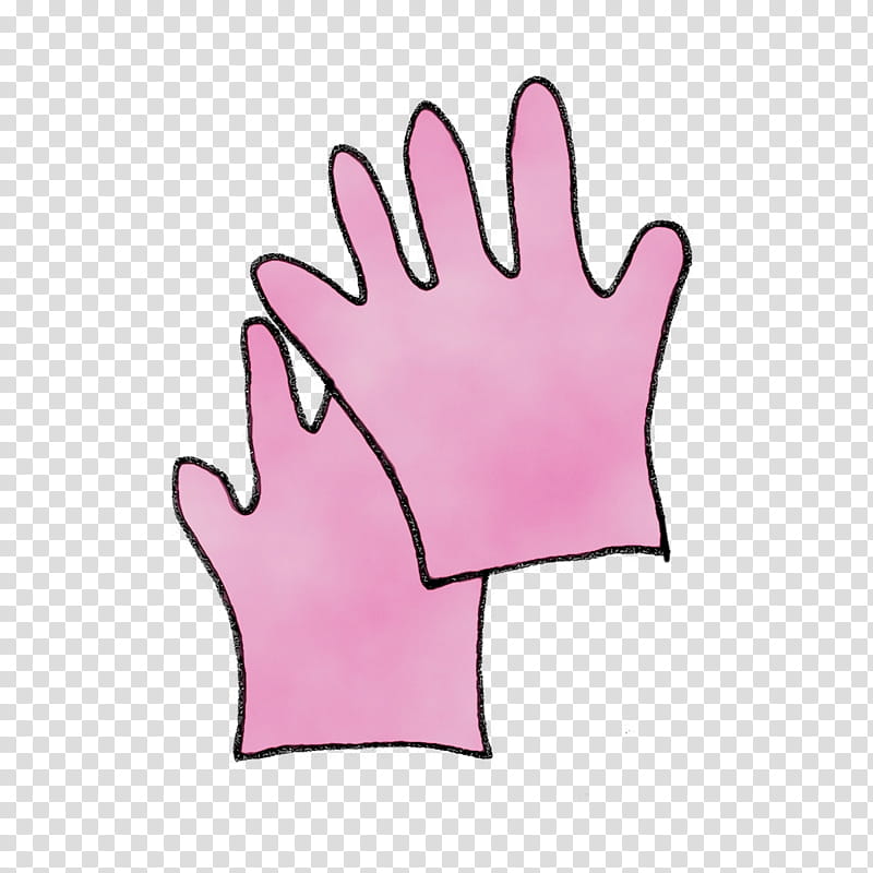 safety glove pink m glove meter, Cleaning Day, World Cleanup Day, Watercolor, Paint, Wet Ink transparent background PNG clipart
