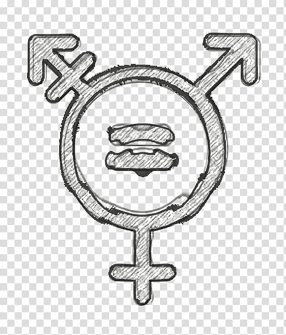 equality icon female icon gender icon, Homophobia Icon, Respect Icon, Transgender Icon, Line Art, Cartoon, Symbol, Text transparent background PNG clipart