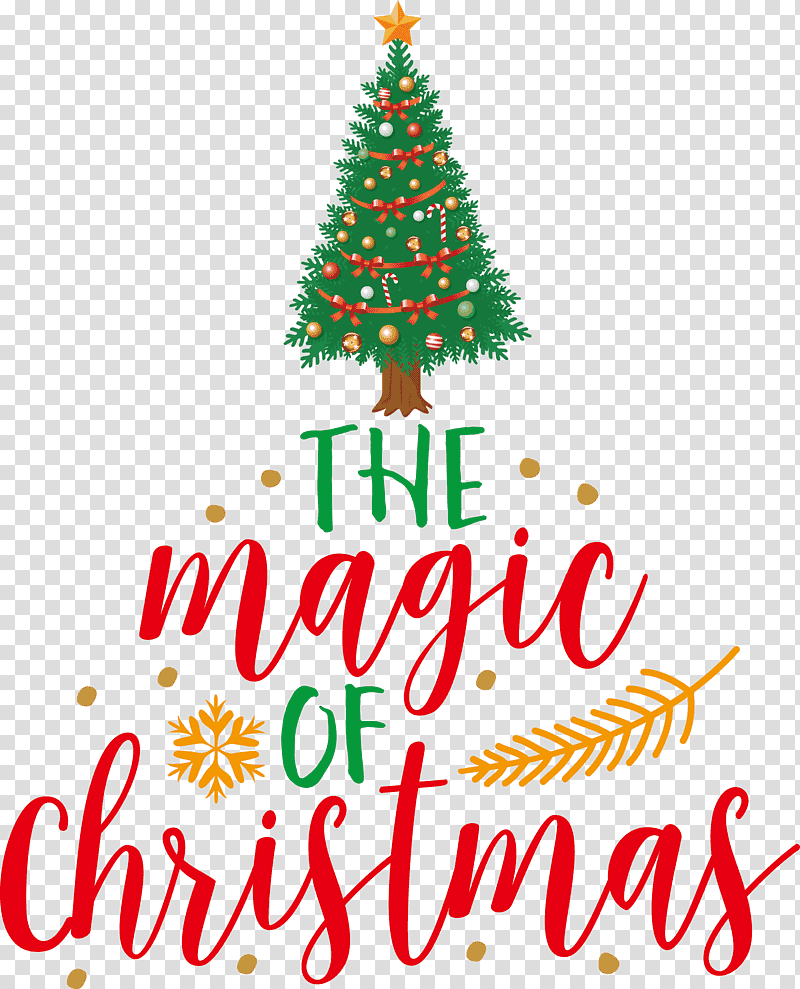 The Magic Of Christmas Christmas Tree, St Nicholas Day, Watch Night, Kartik Purnima, Thaipusam, Milad Un Nabi, Tu Bishvat transparent background PNG clipart