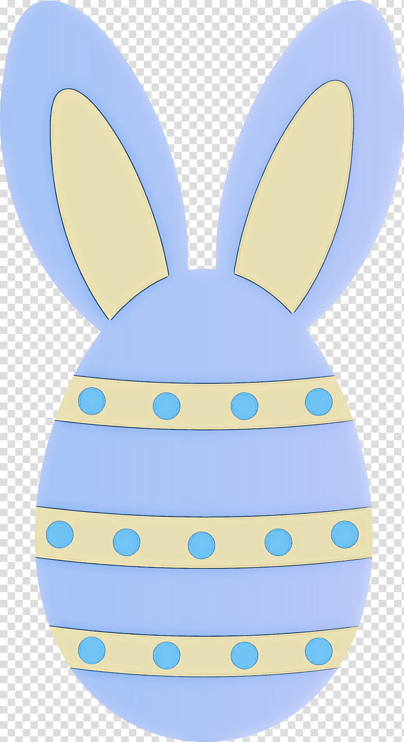 easter egg with bunny ears, Easter Bunny, Rabbit transparent background PNG clipart