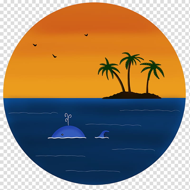 tropics sea wave sunset, Beach, Landscape, Coast, Painting, Ocean transparent background PNG clipart