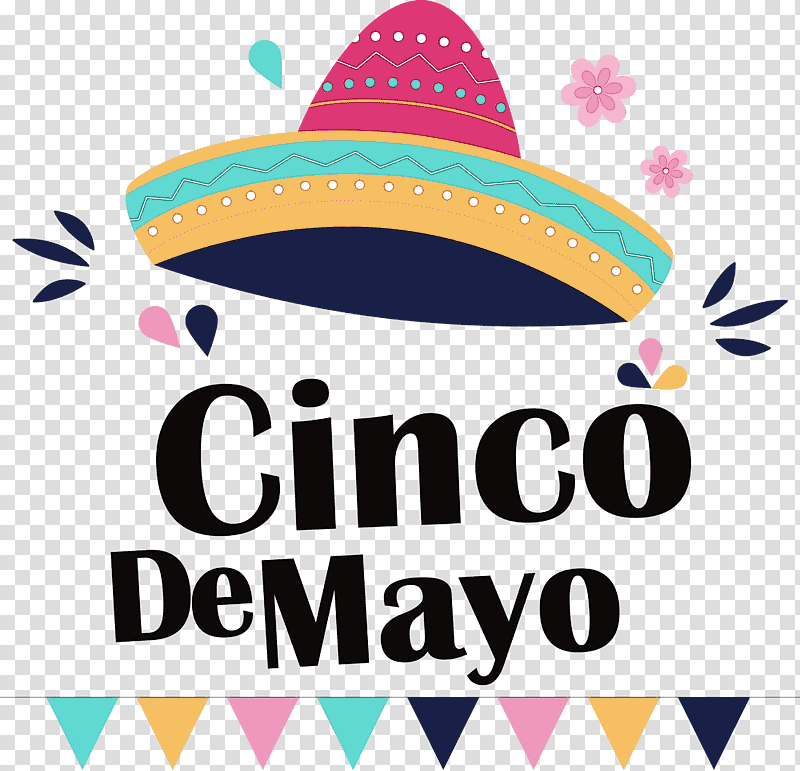 logo hat fashion meter sol maya pupuseria, Cinco De Mayo, Fifth Of May, Mexico, Watercolor, Paint, Wet Ink transparent background PNG clipart