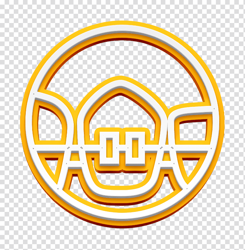 Medical Set icon Braces icon Dental icon, Logo, Symbol, Yellow, Line, Meter, Mathematics transparent background PNG clipart