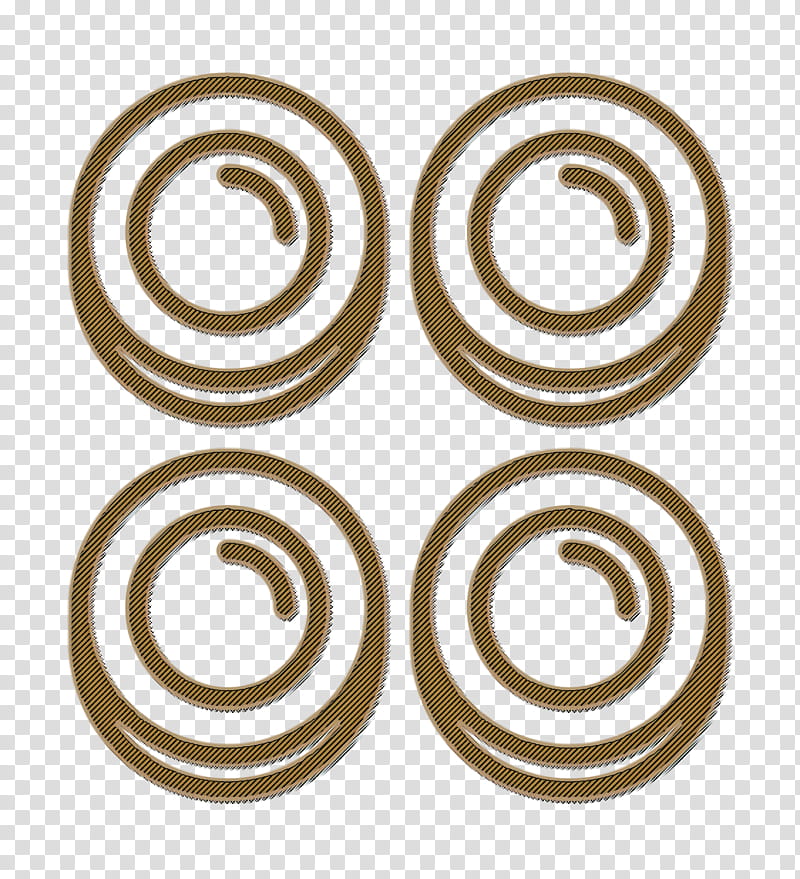 Bakery icon Curd icon, Circle, Spiral transparent background PNG clipart