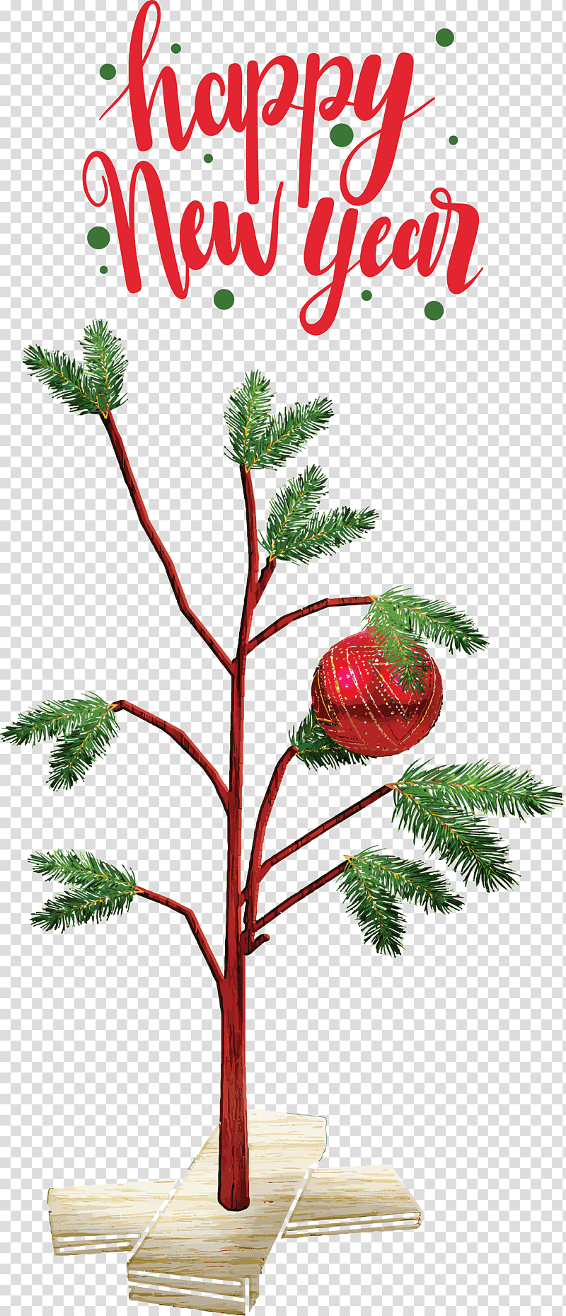 2021 Happy New Year 2021 New Year Happy New Year, Christmas Tree, Christmas Day, Santa Claus, Cartoon, Christmas Tree Ribbon, Holiday transparent background PNG clipart