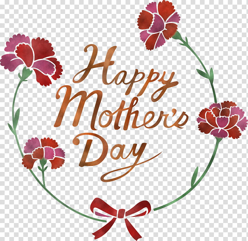 Mothers Day Calligraphy Happy Mothers Day Calligraphy, Pink, Plant, Flower, Cut Flowers, Floral Design, Petal, Wildflower transparent background PNG clipart