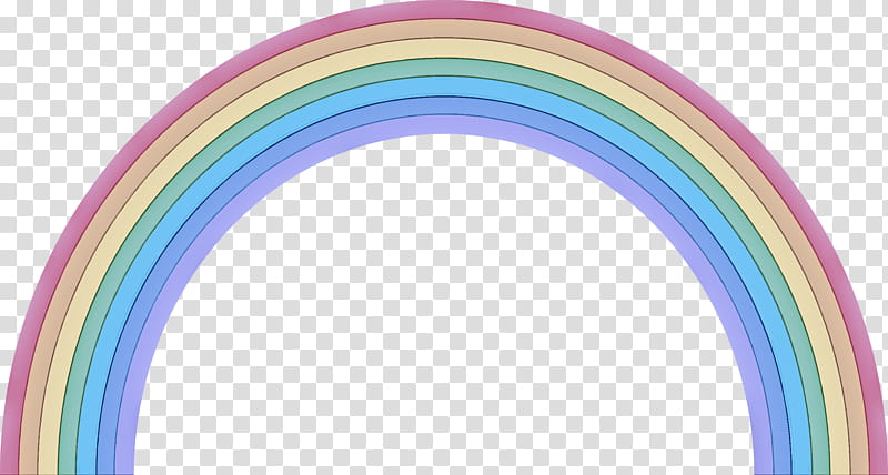 Rainbow, Pink, Line, Circle, Arch transparent background PNG clipart
