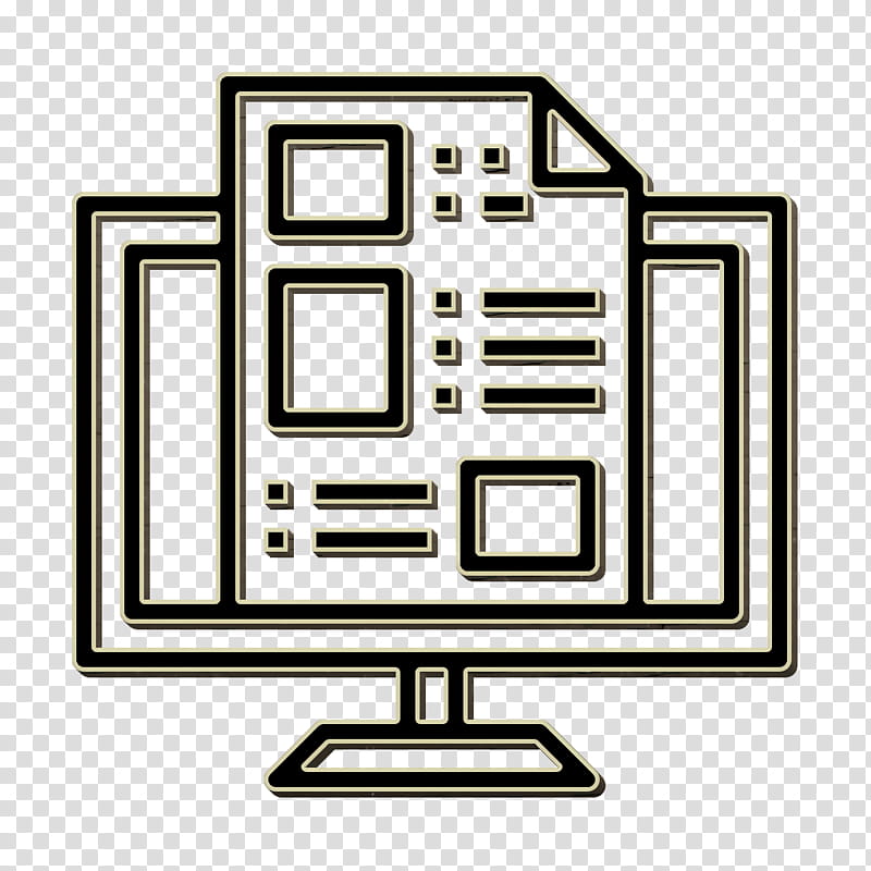 Blog icon News icon Digital Service icon, Computer Monitor Accessory, Line, Line Art, Output Device transparent background PNG clipart