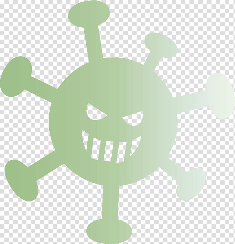 virus Coronavirus Corona, Green, Cartoon, Symbol transparent background PNG clipart