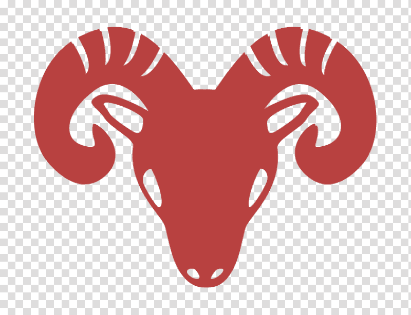 Goat icon Aries zodiac symbol of frontal goat head icon signs icon, Zodiac Icon, Astrological Sign, Astrology, Horoscope, Gemini, Taurus transparent background PNG clipart
