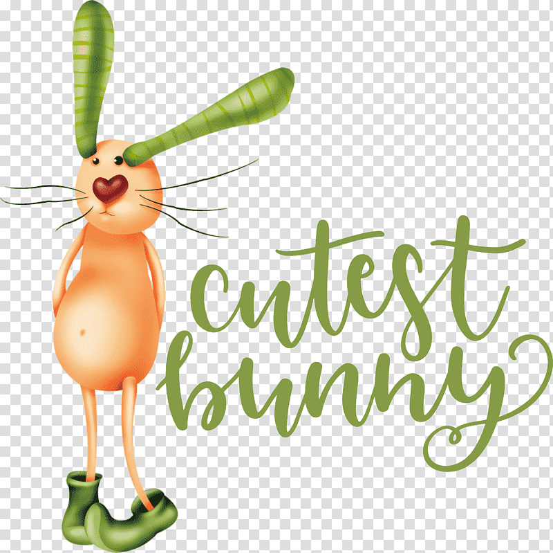 Cutest Bunny Happy Easter Easter Day, Easter Bunny, Christmas Ornament M, Rabbit, Cartoon M, Holiday, Diary transparent background PNG clipart