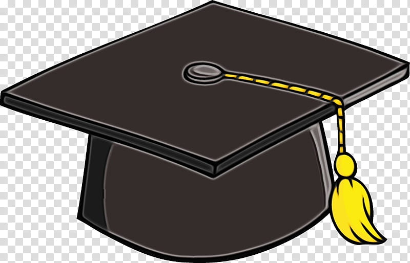square academic cap hat graduation ceremony cap student cap, Watercolor, Paint, Wet Ink, Grad Cap, Baseball Cap, College transparent background PNG clipart