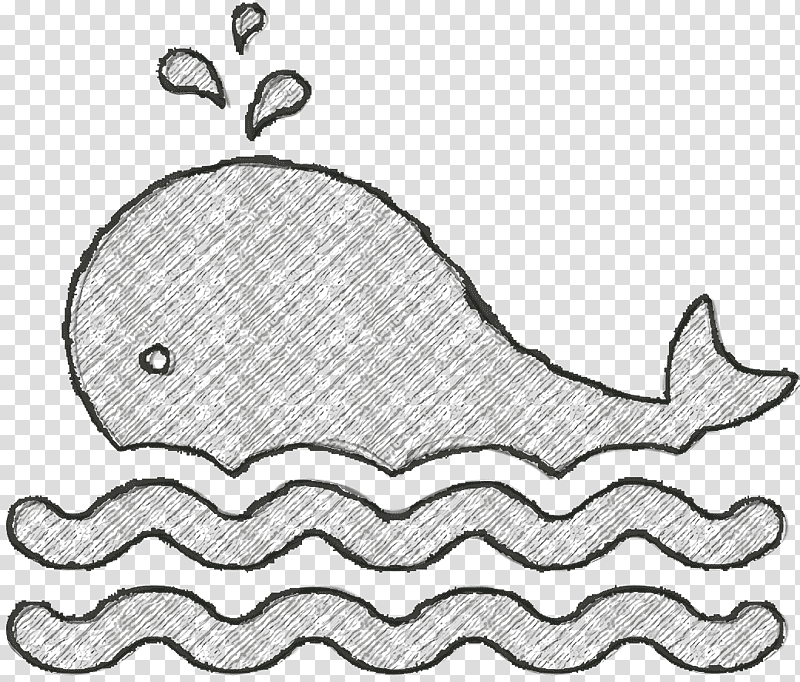 Sea and beach icon Ocean icon animals icon, Line Art, Walking Shoe, Fish, Meter, Car transparent background PNG clipart