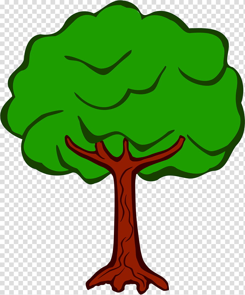 tree drawings in color