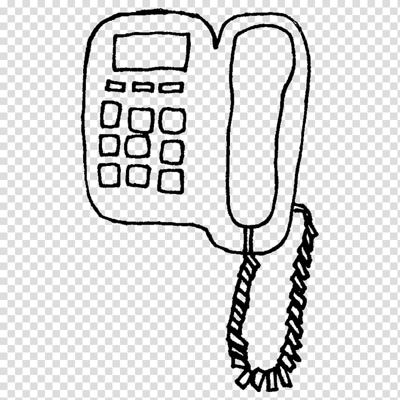 consumer electronics, Line Art, Corded Phone, Area, Meter transparent background PNG clipart