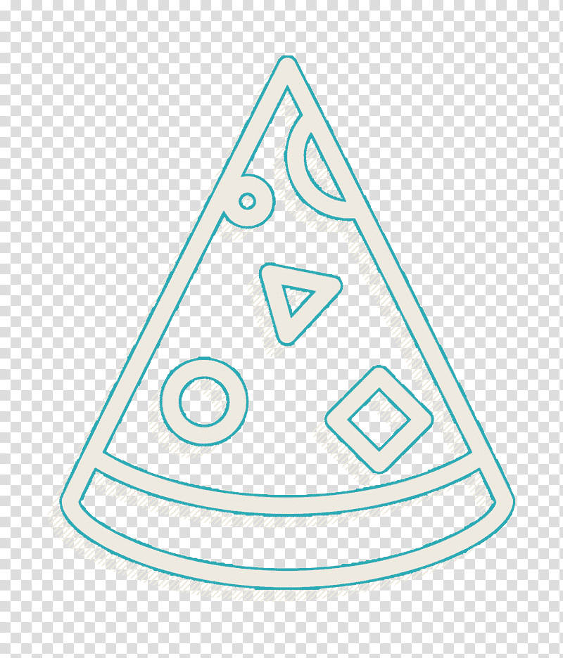 Pizza icon Party icon, Logo, Triangle, Meter, Emblem M, Ersa Replacement Heater, Mathematics transparent background PNG clipart