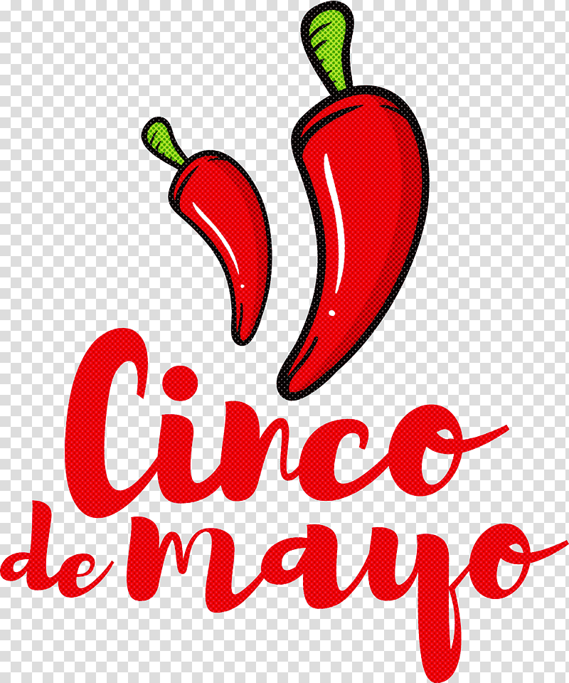 Cinco de Mayo Fifth of May Mexico, Bell Pepper, Chili Pepper, Meter, Fruit, Point, Flower transparent background PNG clipart