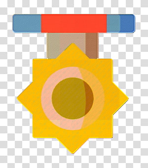 Medal Icon Rewards Icon Yellow Circle Symbol Transparent