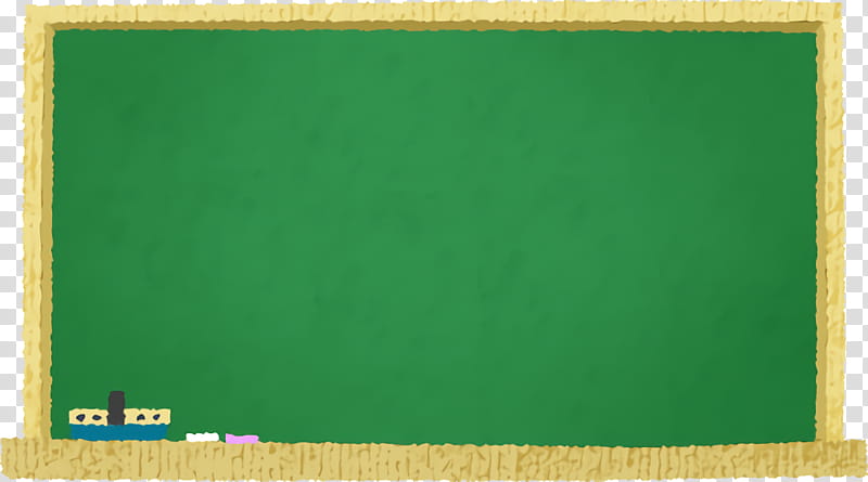 School Supplies, Green, Blackboard, Rectangle, Table, Grass, Textile, Display Board transparent background PNG clipart
