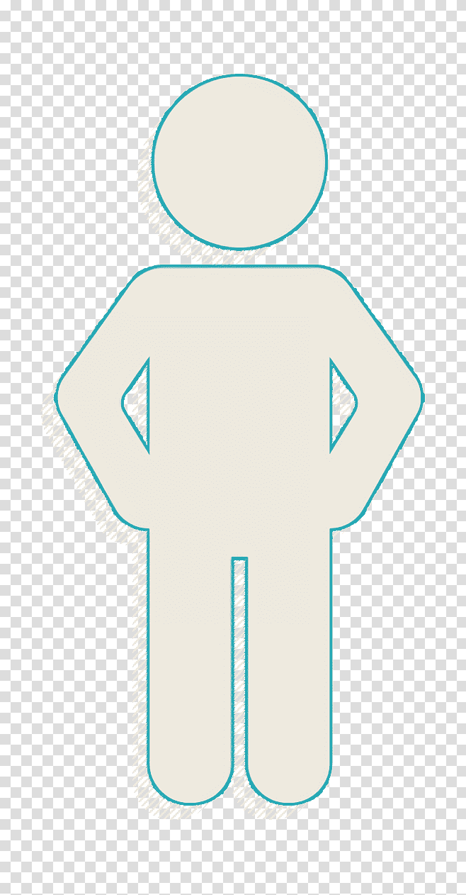 Man Standing Up icon people icon Actions icon, Male Icon, Logo, Joint, Symbol, Meter, Teal transparent background PNG clipart