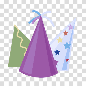 Party hat, Cone, Lilac M, Meter, Triangle, Abbey Dawn, Lavender transparent background PNG clipart thumbnail
