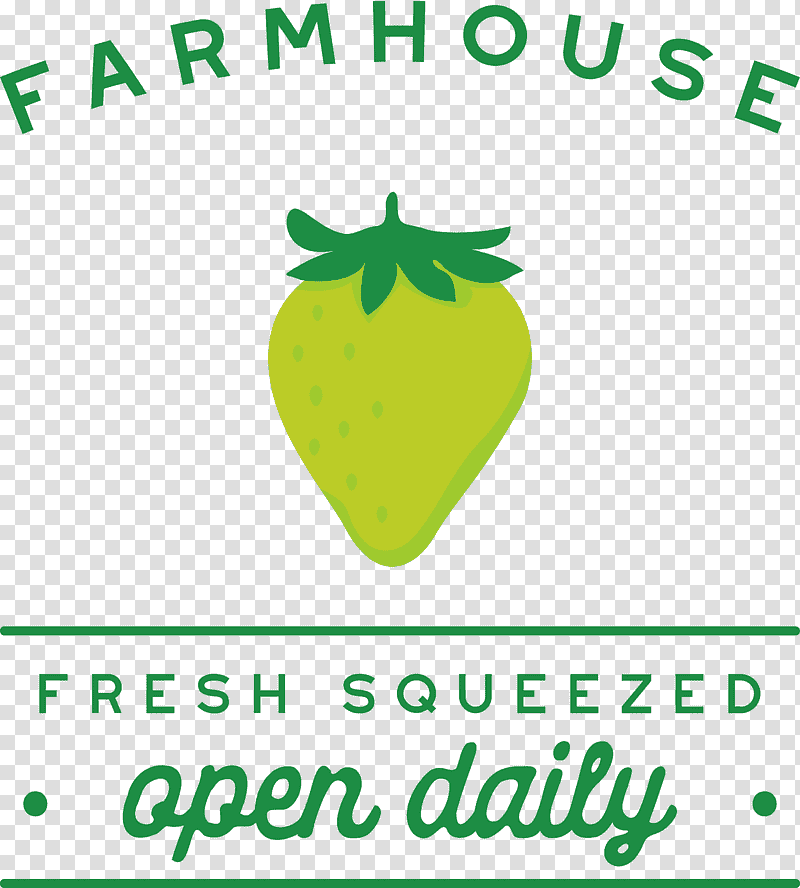 farmhouse fresh squeezed open daily, Logo, Leaf, Green, Meter, Tree, Fruit transparent background PNG clipart
