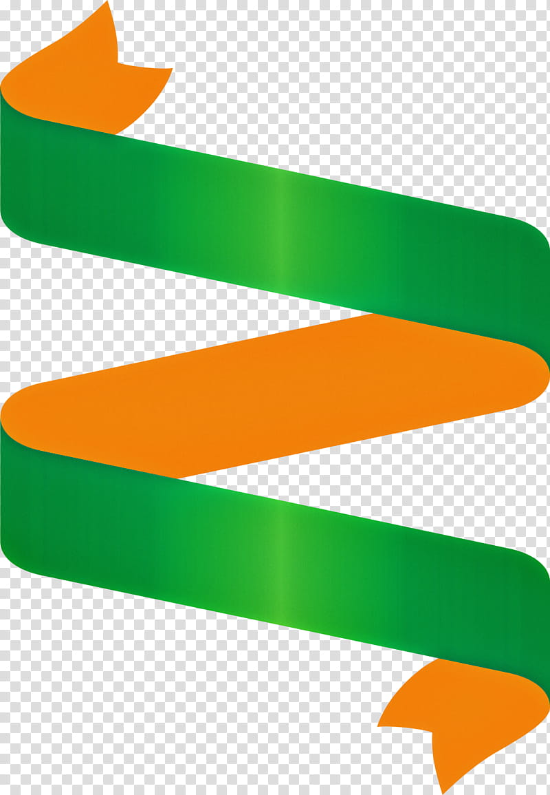 Ribbon Multiple Ribbon, Green, Line, Orange, Logo, Symbol transparent background PNG clipart