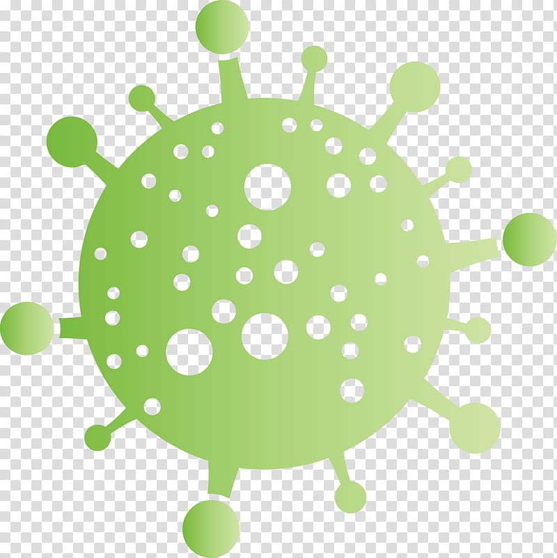 Bacteria germs virus, Green, Circle transparent background PNG clipart