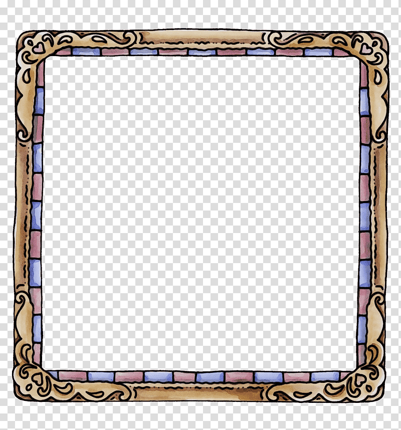 frame, Watercolor, Paint, Wet Ink, Frame, Purple, Line transparent background PNG clipart